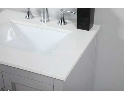 Elegant Bathroom Vanity - Gray (VF15524GR)