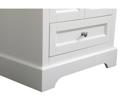 Elegant Bathroom Vanity - White (VF15524WH)