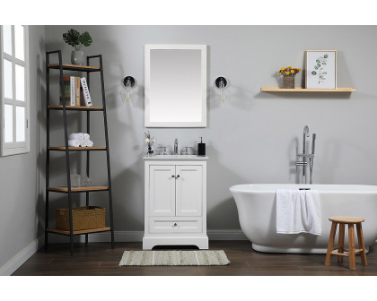 Elegant Bathroom Vanity - White (VF15524WH)