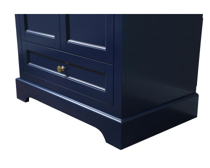 Elegant Bathroom Vanity - Blue (VF15530BL)