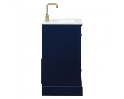 Elegant Bathroom Vanity - Blue (VF15530BL)