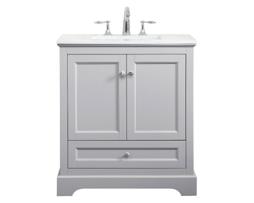 Elegant Bathroom Vanity - Gray (VF15530GR)