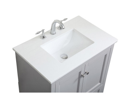 Elegant Bathroom Vanity - Gray (VF15530GR)