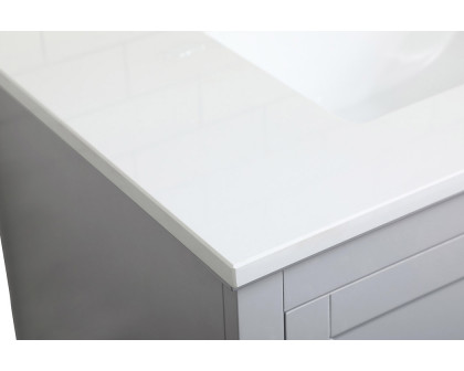 Elegant Bathroom Vanity - Gray (VF15530GR)