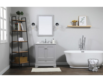 Elegant Bathroom Vanity - Gray (VF15530GR)