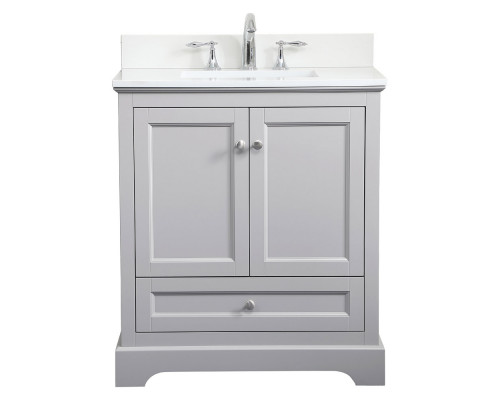 Elegant Bathroom Vanity - Gray (VF15530GR-BS)