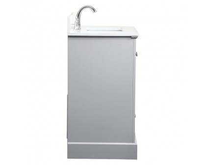 Elegant Bathroom Vanity - Gray (VF15530GR-BS)