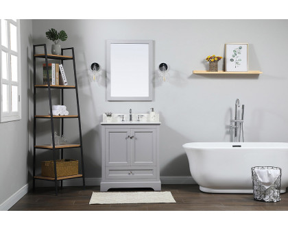 Elegant Bathroom Vanity - Gray (VF15530GR-BS)