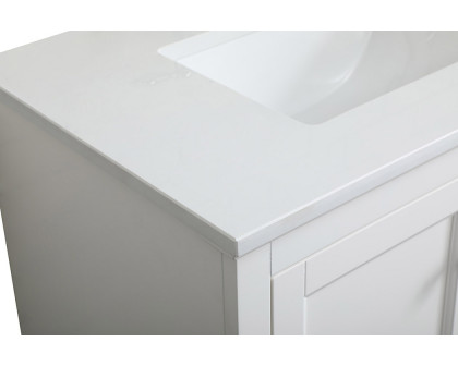 Elegant Bathroom Vanity - White (VF15530WH)