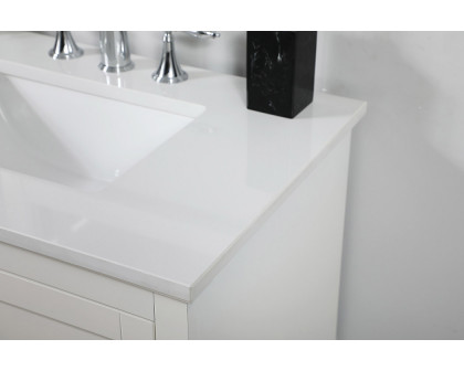 Elegant Bathroom Vanity - White (VF15530WH)