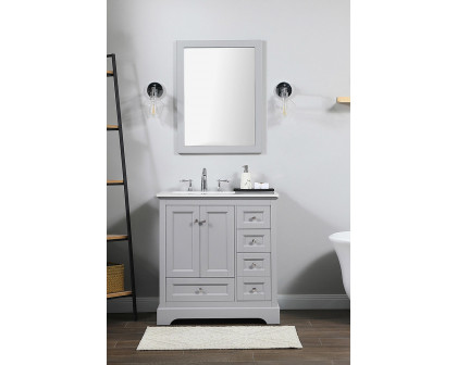 Elegant Bathroom Vanity - Gray (VF15532GR)