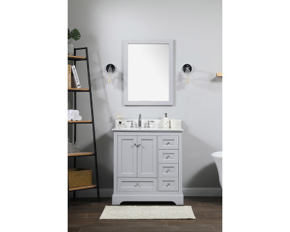 Elegant Bathroom Vanity - Gray (VF15532GR-BS)