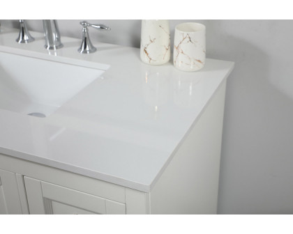 Elegant Bathroom Vanity - White (VF15532WH)