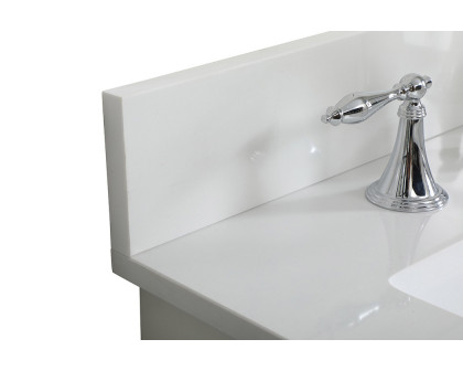 Elegant Bathroom Vanity - White (VF15532WH-BS)