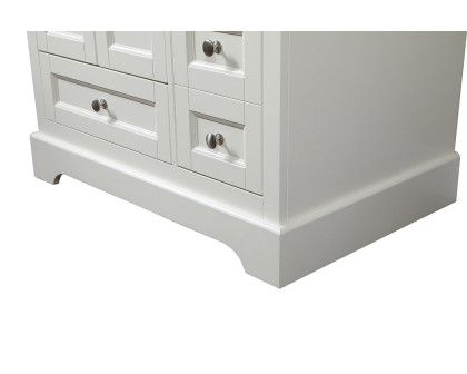 Elegant Bathroom Vanity - White (VF15532WH-BS)