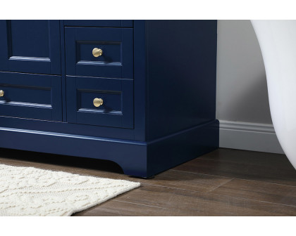 Elegant Bathroom Vanity - Blue (VF15536BL)