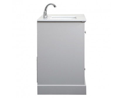 Elegant Bathroom Vanity - Gray (VF15536GR)