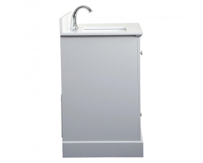 Elegant Bathroom Vanity - Gray (VF15536GR-BS)