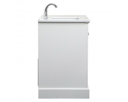 Elegant Bathroom Vanity - White (VF15536WH)