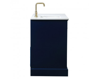 Elegant Bathroom Vanity - Blue (VF15542BL)