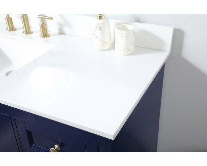 Elegant Bathroom Vanity - Blue (VF15542BL-BS)