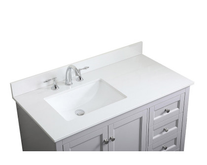 Elegant Bathroom Vanity - Gray (VF15542GR-BS)