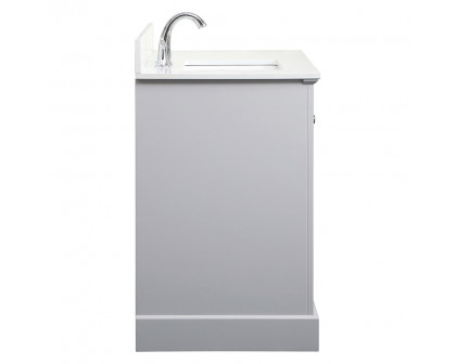 Elegant Bathroom Vanity - Gray (VF15542GR-BS)