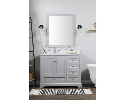 Elegant Bathroom Vanity - Gray (VF15542GR-BS)