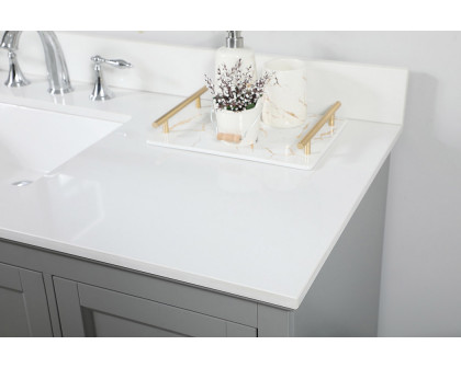 Elegant Bathroom Vanity - Gray (VF15542GR-BS)