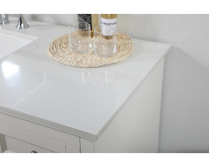 Elegant Bathroom Vanity - White (VF15542WH)