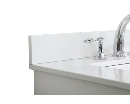 Elegant Bathroom Vanity - White (VF15542WH-BS)