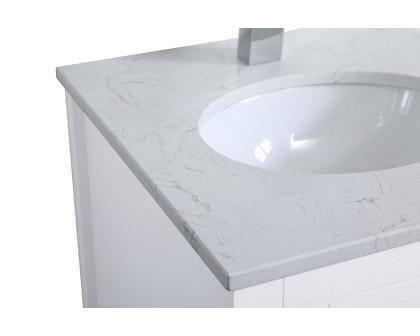 Elegant Bathroom Vanity - White (VF16018WH)