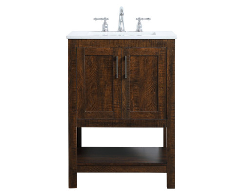 Elegant Bathroom Vanity - Espresso (VF16024EX)