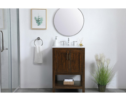 Elegant Bathroom Vanity - Espresso (VF16024EX)