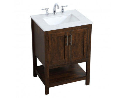 Elegant Bathroom Vanity - Espresso (VF16024EX)