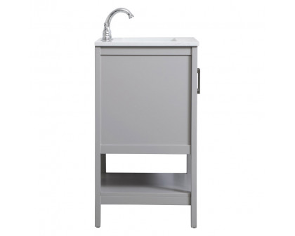 Elegant Bathroom Vanity - Gray (VF16024GR)