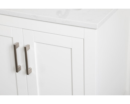 Elegant Bathroom Vanity - White (VF16024WH)