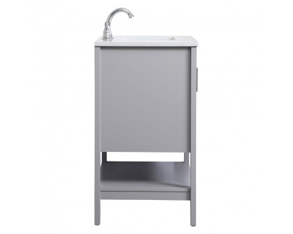 Elegant Bathroom Vanity - Gray (VF16030GR)