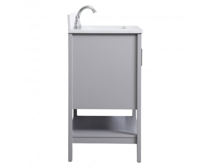 Elegant Bathroom Vanity - Gray (VF16030GR-BS)