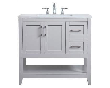 Elegant - Bathroom Vanity (PNT-VF16036)