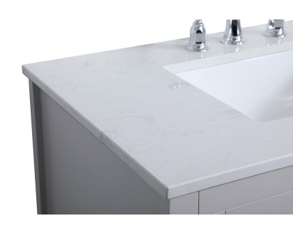 Elegant Bathroom Vanity - Gray (VF16036GR)