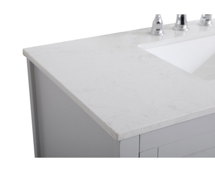 Elegant Bathroom Vanity - Gray (VF16042GR)