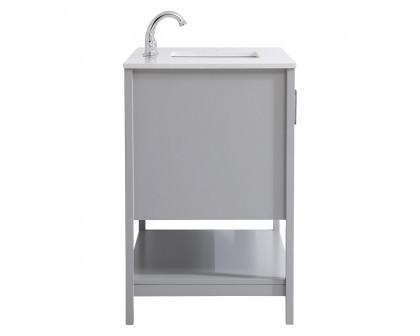 Elegant Bathroom Vanity - Gray (VF16042GR)