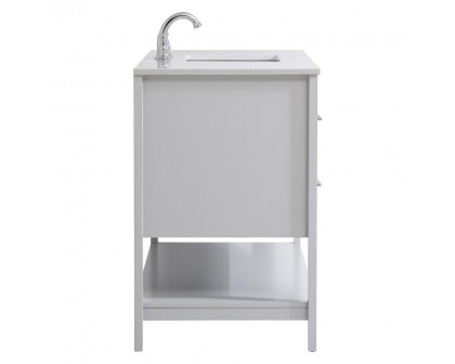 Elegant Bathroom Vanity - Gray (VF16048GR)