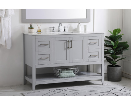 Elegant Bathroom Vanity - Gray (VF16048GR)