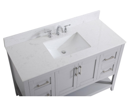 Elegant Bathroom Vanity - Gray (VF16048GR-BS)