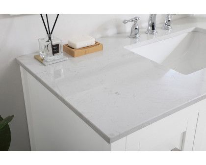 Elegant Bathroom Vanity - White (VF16048WH)