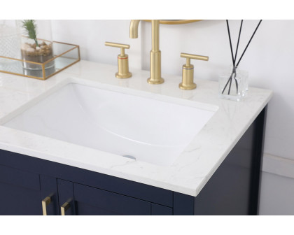 Elegant Bathroom Vanity - Blue (VF16060DBL)