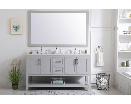 Elegant Bathroom Vanity - Gray (VF16060DGR)