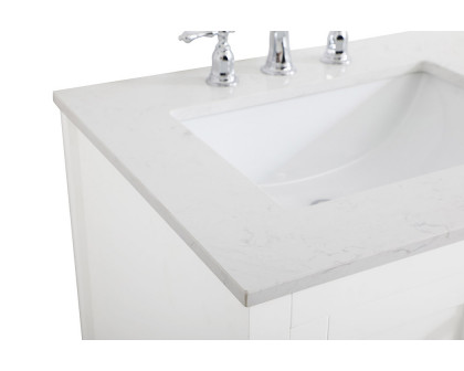 Elegant Bathroom Vanity - White (VF16060DWH)